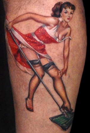 Looking for unique Timothy B Boor Tattoos?  Gil Elvgren pin up